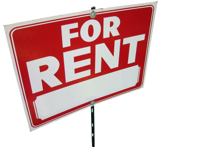 for rent sign